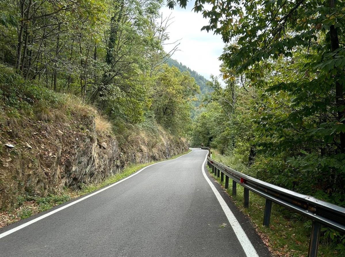 Strada Provinciale 30 del Santuario di Sant’Ignazio: intervento della Città metropolitana con barriere in corten per sicurezza e paesaggio